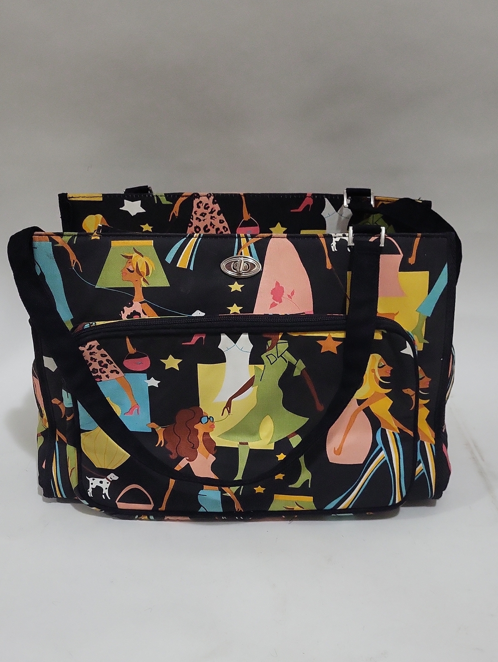 Vintage Sydney Love "Diva" Retro Mod Print Pet Carrier Bag